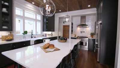 But in this kitchen, you know,
I love this long island, - Fixer Upper: Behind the Design