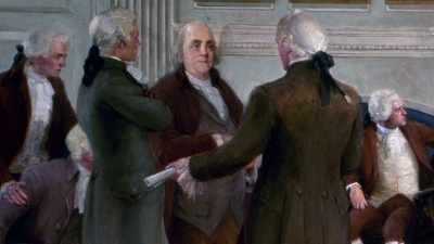 But in his last years,
he started to change his mind. - Benjamin Franklin