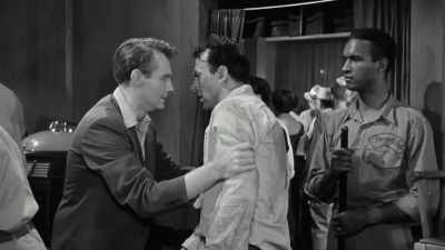 But in this particular script,
a murder took place. - Sidney
