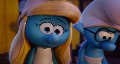 But in this sequence, especially, - Smurfs: The Lost Village
