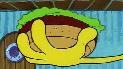 But in the end that
anger was what he needed. - SpongeBob DocuPants