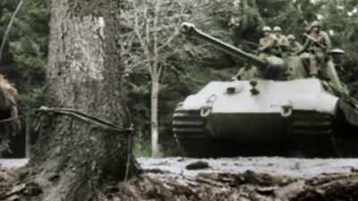 But in that year, 
Allied ground operations cease. - Greatest Events of World War II in Colour