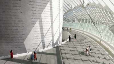 But inside this pavilion,
these lost civilizations live, - Cosmos: Possible Worlds