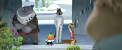 But inside, there's a flower-- - The Bad Guys