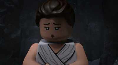 But instead, you ignored them and...
And now you're talking to yourself. - LEGO Star Wars Holiday Special