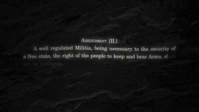 But it is a fact
that the original mandate
of the Second Amendment - Exterminate All the Brutes