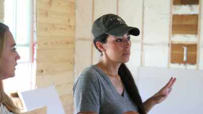 ...but it has its own
unique statement, basically.
Yeah. - Fixer Upper: Behind the Design