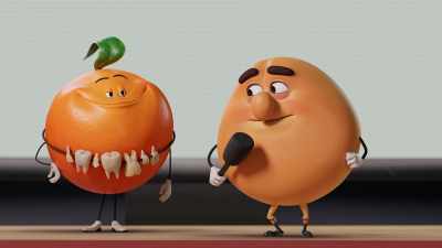 But it was Julius who gave me
a platform and this portable microphone. - Sausage Party: Foodtopia