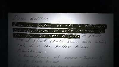 But where it really goes
off the rails for me - Myth of the Zodiac Killer