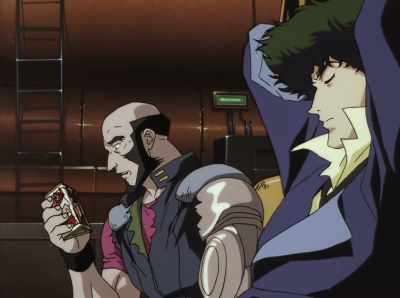 - But it's all we've got.
- I'd rather starve. - Cowboy Bebop