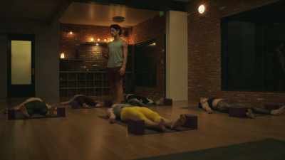 But it's also the perfect pose. - Psycho Yoga Instructor