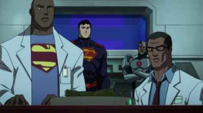 But it's been bonded with Earth-based
tri-formulite at an atomic level. - The Death and Return of Superman