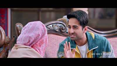 But its someone called
Pooja who talks dirty on the phone.. - Dream Girl