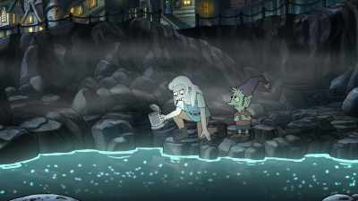 But it's dark and full of octopus. - Disenchantment