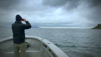 But it's hard to talk
to anybody out there - The Alaska Triangle