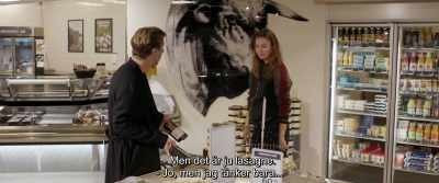 - But it's lasagne.
- Right, I was just thinking... - A Horrible Woman