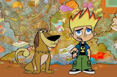 But it's not like
he's having dinner in my room... is he? - Johnny Test