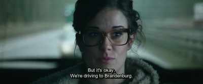 But it's okay.
We're driving to Brandenburg. - Hot Dog