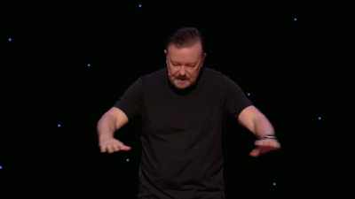 But it's that picture
blown up 100 times, right, - Ricky Gervais: SuperNature