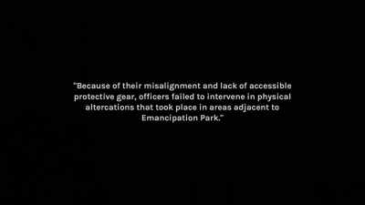 But it's very clear
that the police were under orders - Alt-Right: Age of Rage