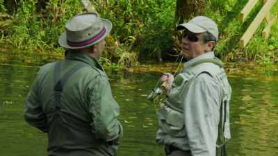 But it's very difficult to resist - Mortimer & Whitehouse: Gone Fishing