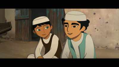 But, I've heard that the moon pulls
the water onto the shore - The Breadwinner