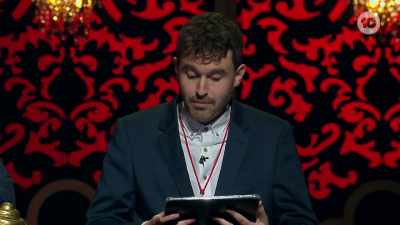But Julia Morris is leading
on 95 points! - Taskmaster