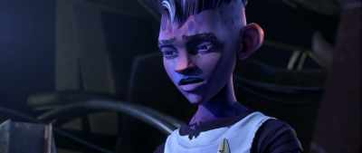 But just once,
instead of being asked, - Star Trek: Prodigy