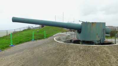 But just one of these heavy, fixed weapons - The Buildings That Fought Hitler