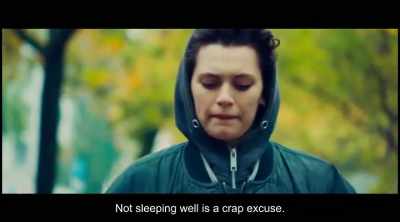 But just slept like shit,
is a shitty excuse. - Tiger Girl