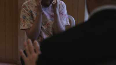 But she knew there was tension
between the two of them. - Buried In The Backyard