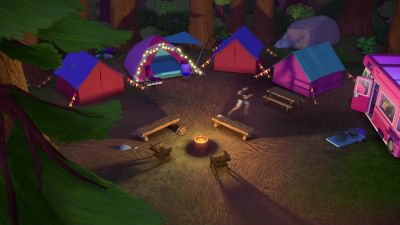 But, you know, the camper has windows. - Barbie: It Takes Two