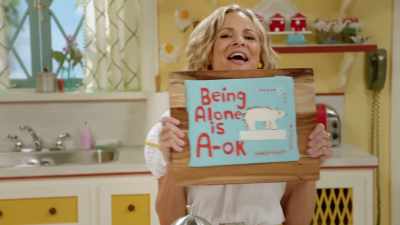 But you know what?
"Being alone is A-OK." - At Home with Amy Sedaris