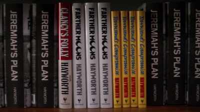 But his latest novel had sold
about five copies, - Home Economics