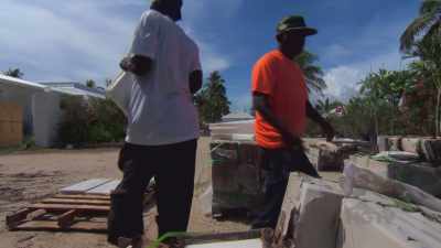 But Lawrence has never
been afraid of hard work. - Island of Bryan