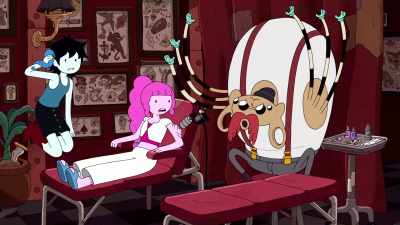 But let's hang out
soon, for real! Bye! - Adventure Time: Fionna & Cake