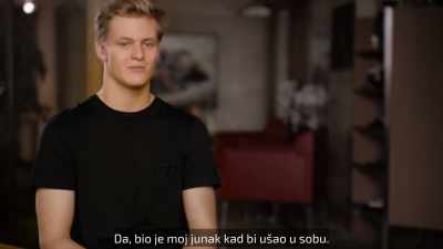 But like I said, my hero
when he walked into a room. - Schumacher