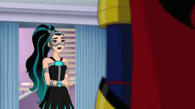 But as long as we are here for the games, - DC Super Hero Girls: Intergalactic Games