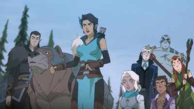 But it looks like
it took to the air - The Legend of Vox Machina