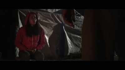 But luckily, I learned how
to hunt from watching you - The Tent