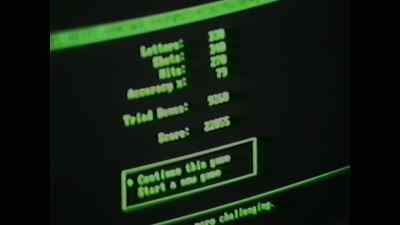 But they made me an
adventure computer game - Never Let Him Go