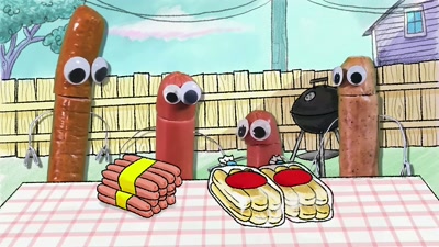 But that makes 16 dogs and only 12 buns,
and it just keeps going! - StoryBots: Answer Time