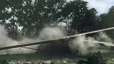 But many land safely 
and prove useful - Greatest Events of World War II in Colour