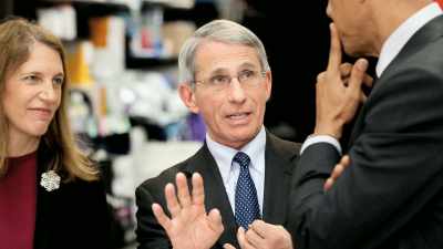 But many people think that that ban - Thank You Dr. Fauci