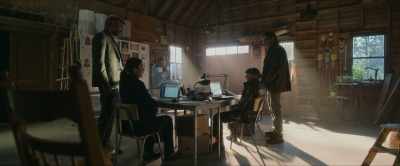 But Marc was about
to expose Sophie's secret, - Three Pines