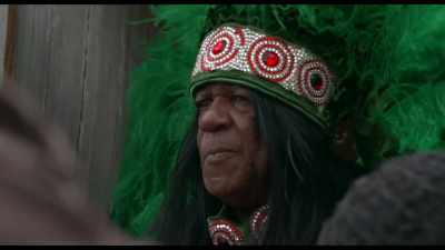 But Mardi Gras morning when Indians come - Rumble: The Indians Who Rocked the World