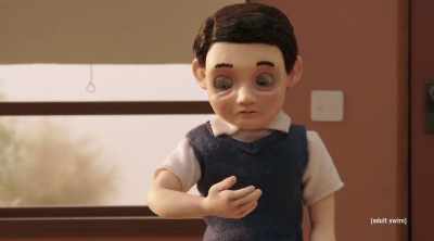 But maternal instincts
kick hard, - The Shivering Truth