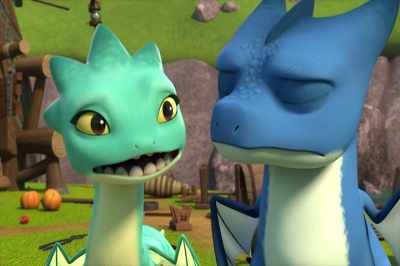 But maybe dragons and people
just don't mix after all. - Dragons: Rescue Riders
