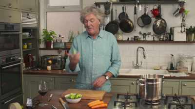 But never mind all that.
The most important thing - James May: Oh Cook!