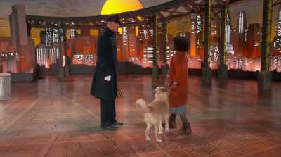 But next time you take him
out, I want to see him - Annie Live!